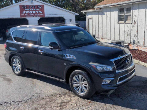 2015 Infiniti QX80 for sale at 121 Motorsports in Mount Zion IL