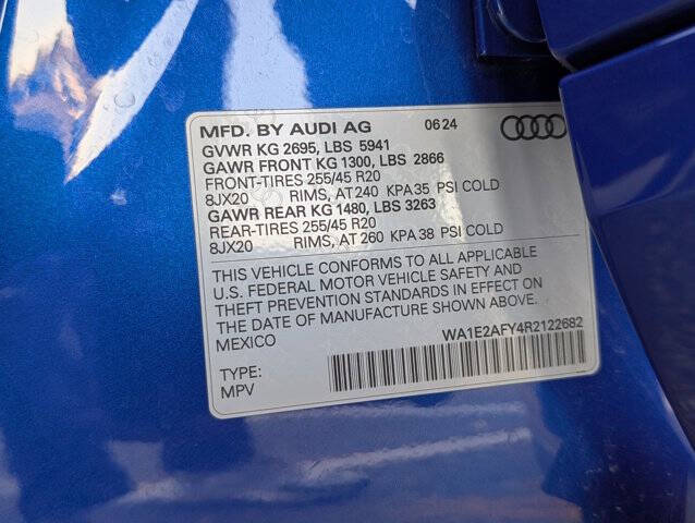 2024 Audi Q5 e quattro S line Prem Pl 55 TFSI