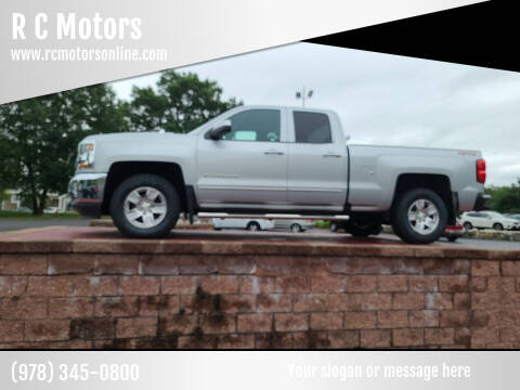 2016 Chevrolet Silverado 1500 for sale at R C Motors in Lunenburg MA