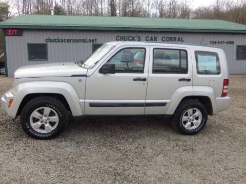 2012 Jeep Liberty for sale at CHUCK'S CAR CORRAL in Mount Pleasant PA