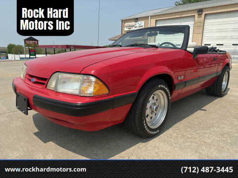 1991 Ford Mustang for sale at Rock Hard Motors Inc in Treynor IA