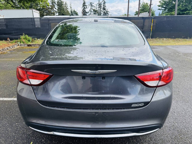 Used 2015 Chrysler 200 Limited with VIN 1C3CCCAB0FN747491 for sale in Tacoma, WA