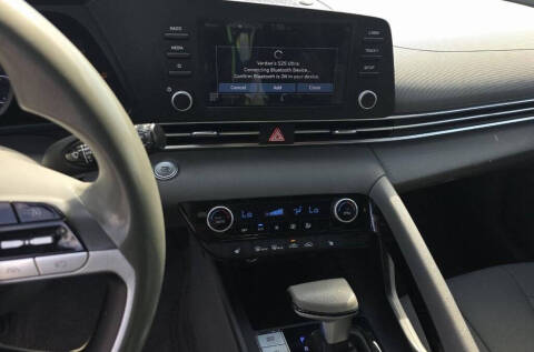 2023 Hyundai Elantra Hybrid Blue