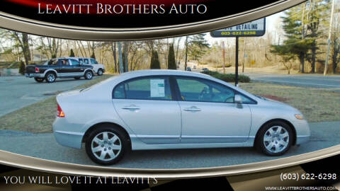 2007 Honda Civic for sale at Leavitt Brothers Auto in Hooksett NH