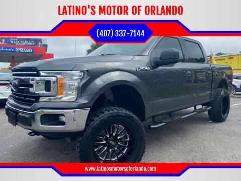 2018 Ford F-150 for sale at LATINO'S MOTOR OF ORLANDO in Orlando FL