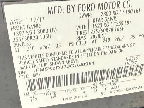 2018 Ford Explorer XLT