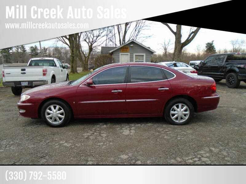 2009 Buick LaCrosse for sale at Mill Creek Auto Sales in Youngstown OH