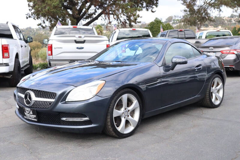 Used 2012 Mercedes-Benz SLK-Class SLK350 with VIN WDDPK5HA6CF008551 for sale in San Diego, CA