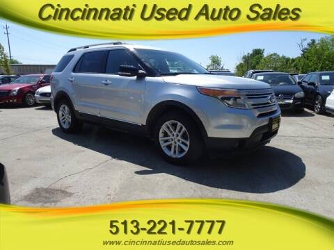 2015 Ford Explorer for sale at Cincinnati Used Auto Sales in Cincinnati OH
