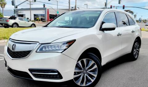 2016 Acura MDX for sale at Masi Auto Sales in San Diego CA