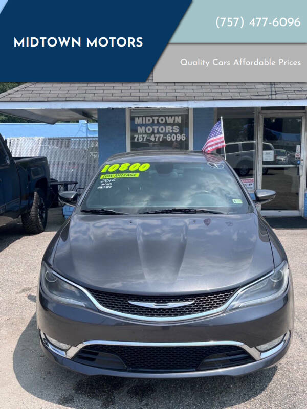 2016 Chrysler 200 S