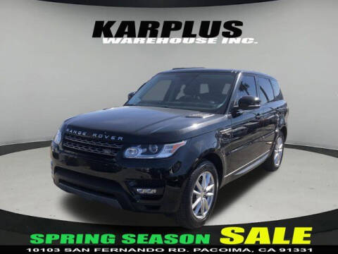 2015 Land Rover Range Rover Sport for sale at Karplus Warehouse in Pacoima CA