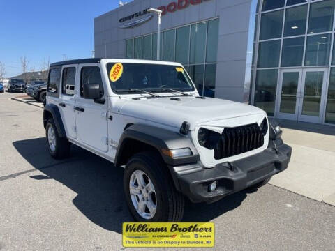 2020 Jeep Wrangler Unlimited for sale at Williams Brothers Pre-Owned Monroe in Monroe MI