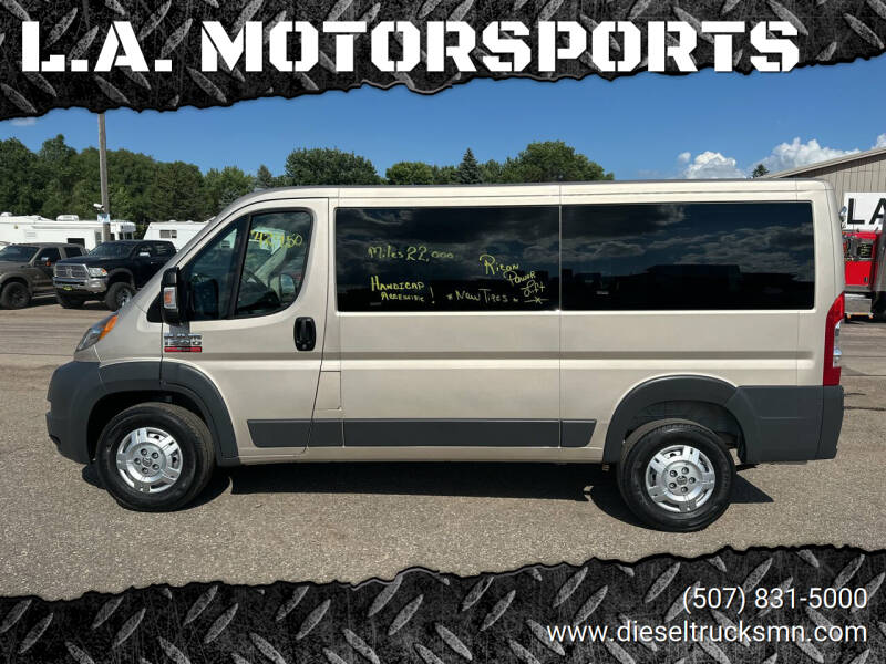2017 RAM ProMaster for sale at L.A. MOTORSPORTS in Windom MN