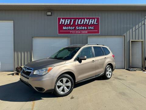 2015 Subaru Forester for sale at National Motor Sales Inc in South Sioux City NE