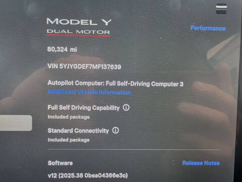 2021 Tesla Model Y Performance