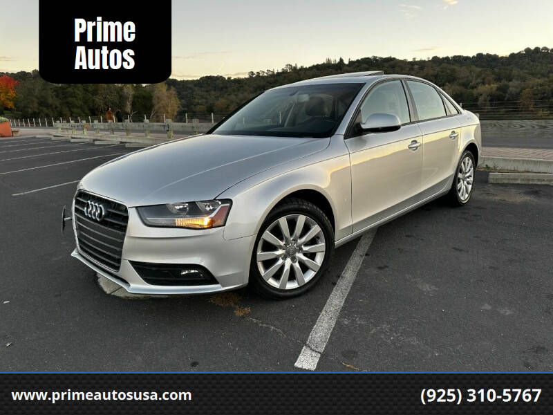 2014 Audi A4 for sale at Prime Autos in Lafayette CA