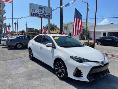 2018 Toyota Corolla for sale at CITI AUTO SALES INC in Miami FL