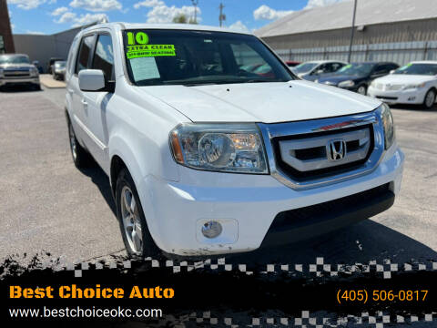 2010 Honda Pilot for sale at Best Choice Auto in Warr Acres OK