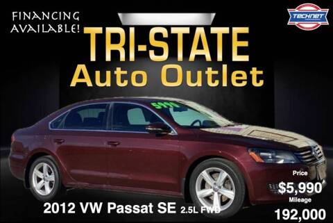 2012 Volkswagen Passat for sale at TRI-STATE AUTO OUTLET CORP in Hokah MN