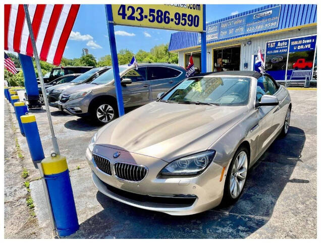 2012 BMW 6 Series for sale at T & T Auto Sales in Morristown, TN