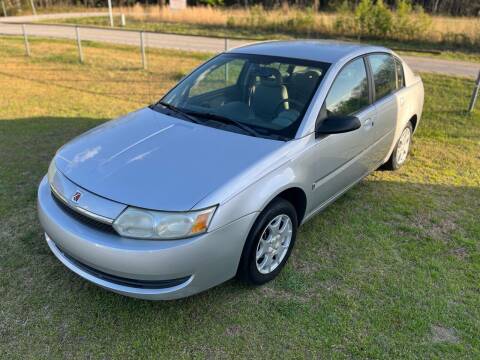 2003 Saturn Ion for sale at UpCountry Motors in Taylors SC