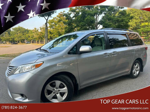 2017 Toyota Sienna for sale at Top Gear Cars LLC in Lynn MA