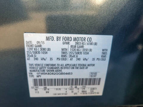 2016 Ford Explorer XLT