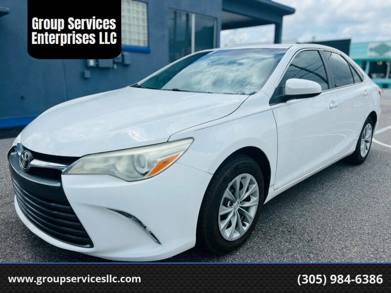 2015 Toyota Camry for sale at Group Services Enterprises LLC in Tampa FL