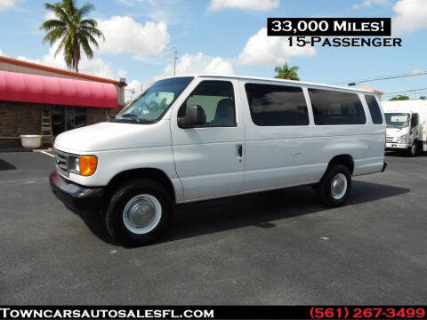 2006 Ford E-350 for sale at Town Cars Auto Sales in West Palm Beach FL