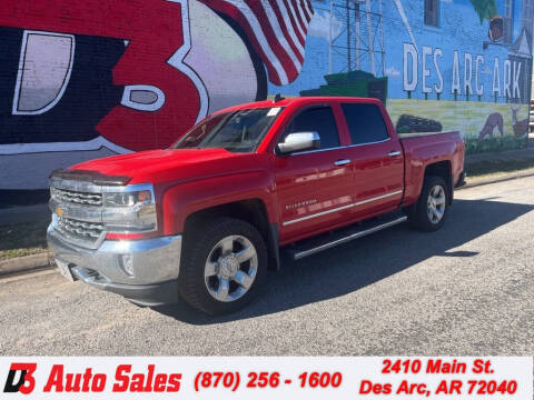 2017 Chevrolet Silverado 1500 for sale at D3 Auto Sales in Des Arc AR
