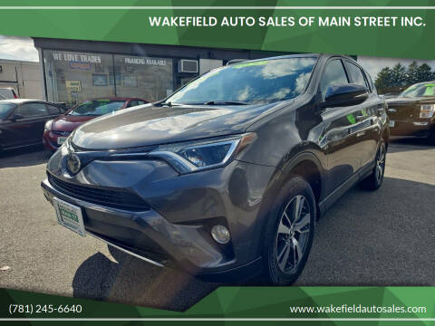 2017 Toyota RAV4 for sale at Wakefield Auto Sales of Main Street Inc. in Wakefield MA