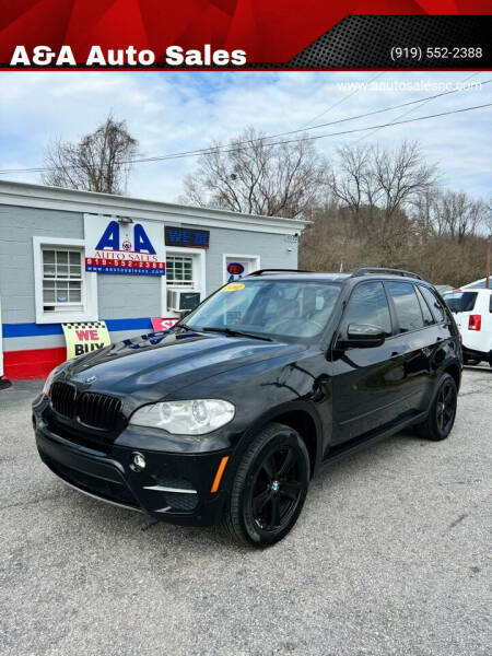 2012 BMW X5 for sale at A&A Auto Sales in Fuquay Varina NC
