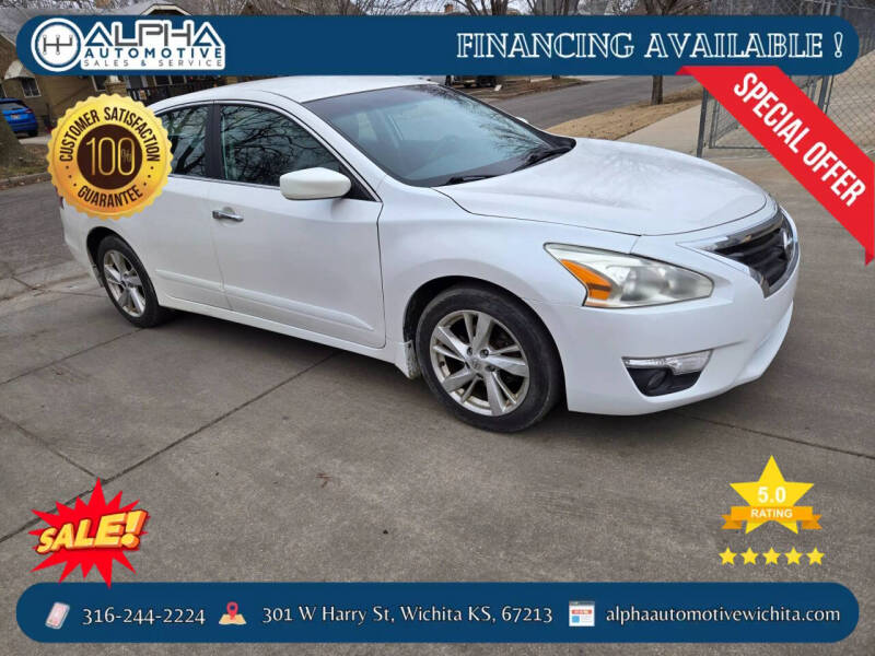 2015 Nissan Altima for sale at ALPHA AUTOMOTIVE LLC in Wichita KS