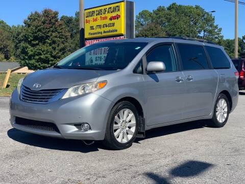 2011 Toyota Sienna for sale at Luxury Cars of Atlanta in Snellville GA