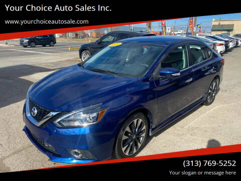 2019 Nissan Sentra for sale at Your Choice Auto Sales Inc. in Dearborn MI