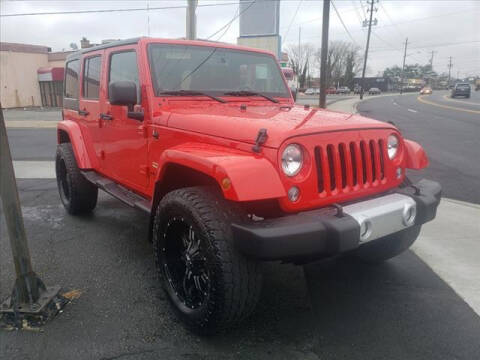 2015 Jeep Wrangler Unlimited for sale at Messick's Auto Sales in Salisbury MD