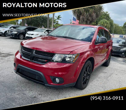 2017 Dodge Journey for sale at ROYALTON MOTORS in Plantation FL