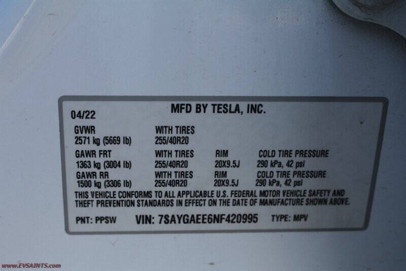 2022 Tesla Model Y Long Range