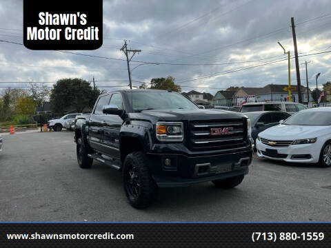 2015 GMC Sierra 1500 for sale at Shawn's Motor Credit in Houston TX