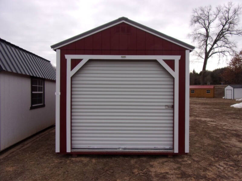  10 x 20 utility style w/garage pkg for sale at Extra Sharp Autos in Montello WI
