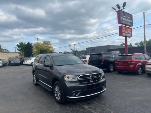2017 Dodge Durango for sale at MD Financial Group LLC in Warren MI