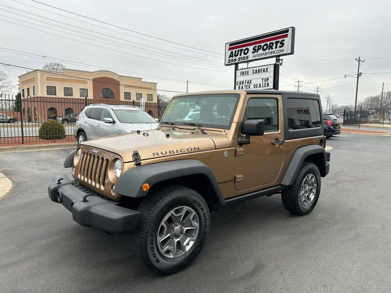 2015 Jeep Wrangler for sale at Auto Sports in Hickory NC