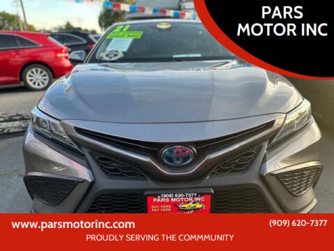 2021 Toyota Camry for sale at PARS MOTOR INC in Pomona CA