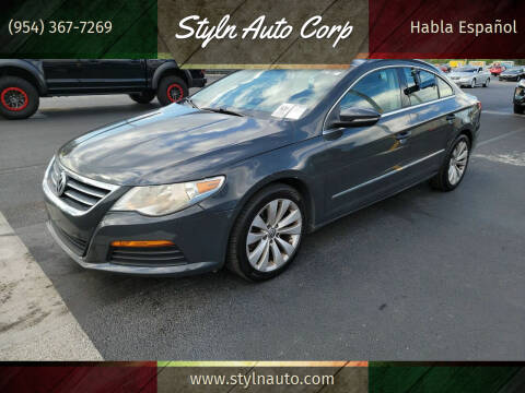 2012 Volkswagen CC for sale at Styln Auto Corp in West Park FL