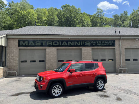 2021 Jeep Renegade for sale at Mastroianni Auto Sales in Palmer MA