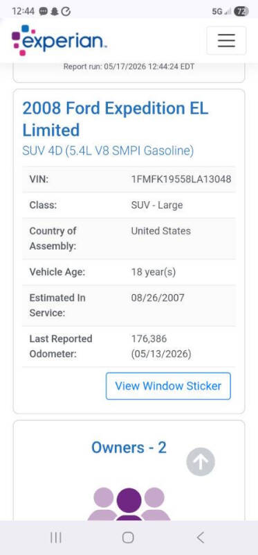 2008 Ford Expedition EL Limited
