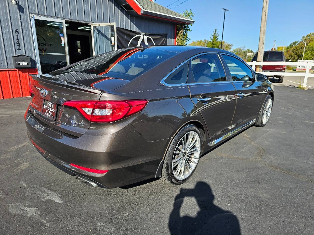 2015 Hyundai SONATA for sale at Autospot LLC in Caledonia, WI