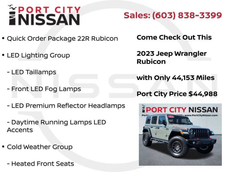 2023 Jeep Wrangler Rubicon