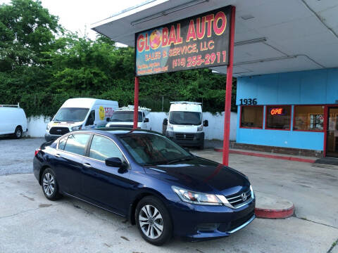 2014 Honda Accord for sale at Global Auto Sales and Service in Nashville TN